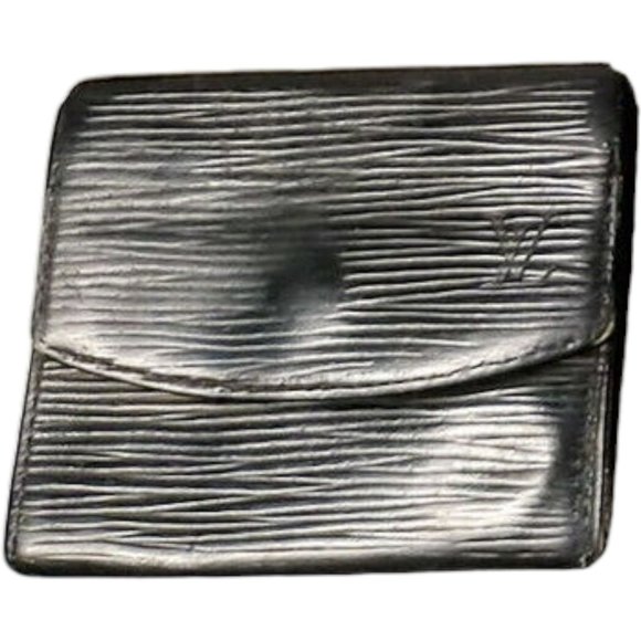 Louis Vuitton Wallet Black Epi Leather - Picture 1 of 9